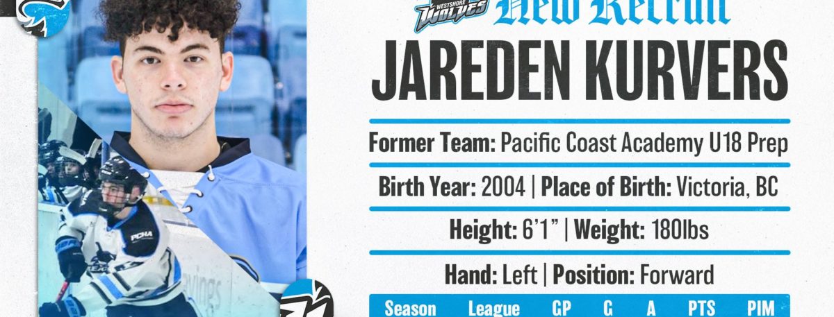 WOLVES COMMIT TO 2004 F – JAREDEN KURVERS