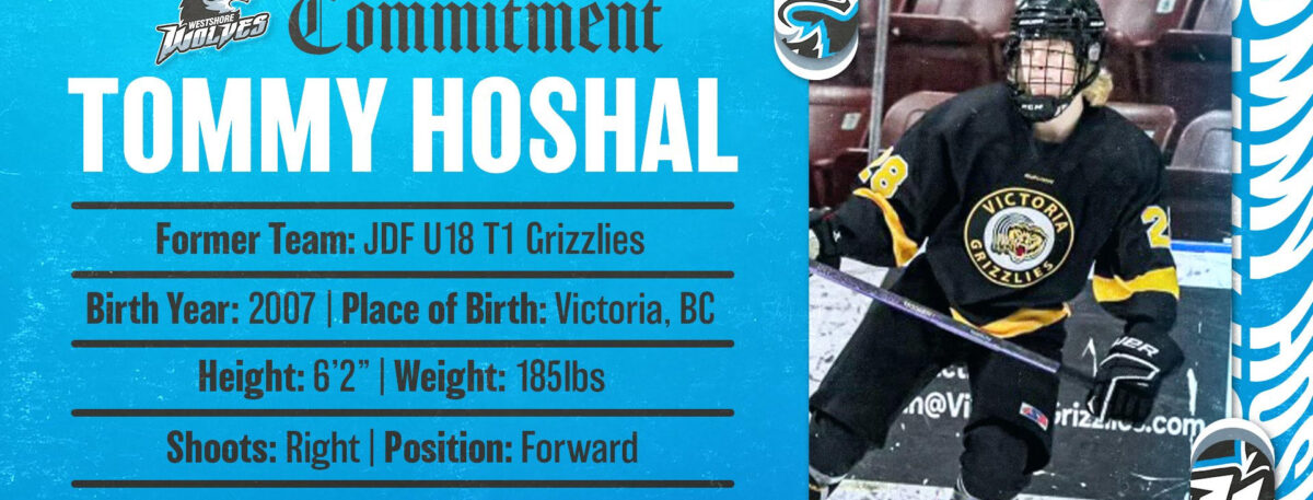WOLVES COMMIT TO FORWARD TOMMY HOSHAL